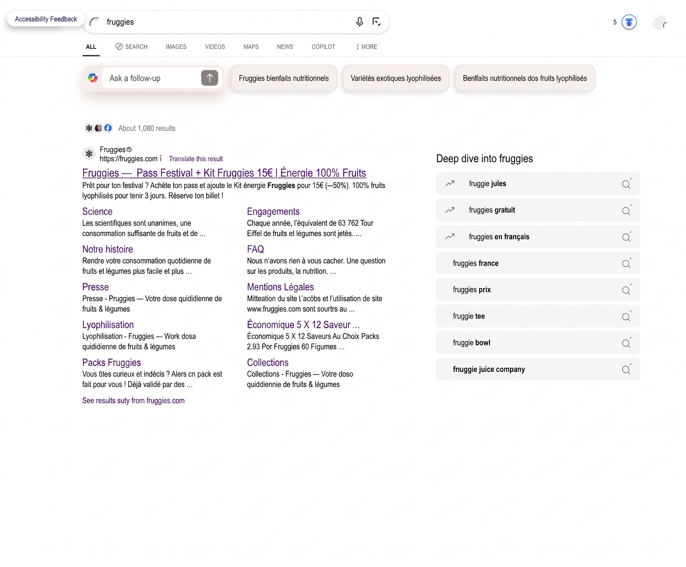 Fruggies SEO metadata